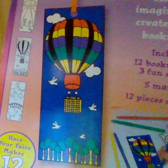 Brand New Darice 3-Pack Colouring Craft Bookmark Kits - Picture 6 of 7
